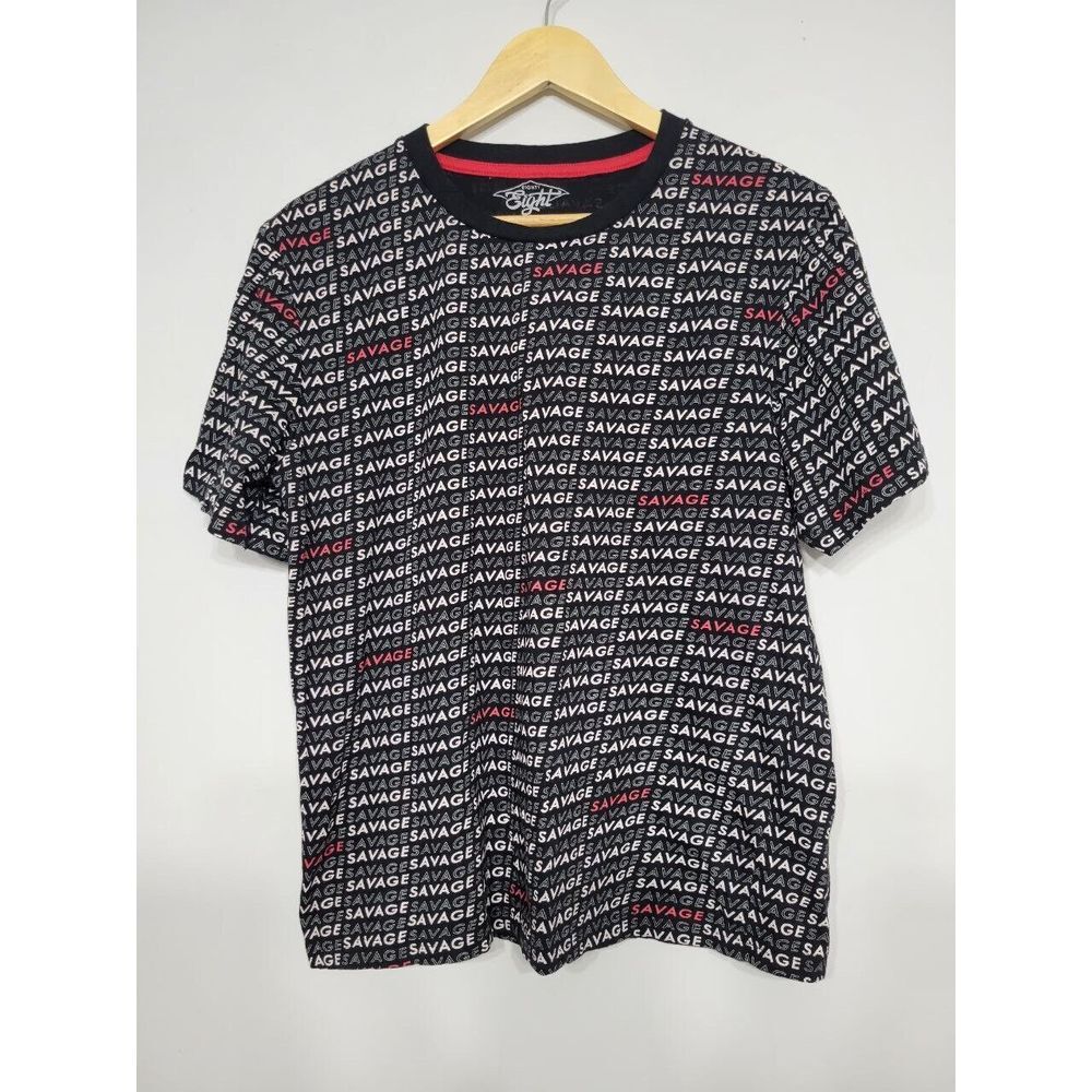 Eighty Eight Size Large Men's Savage‎ All Over Print T-Shirt